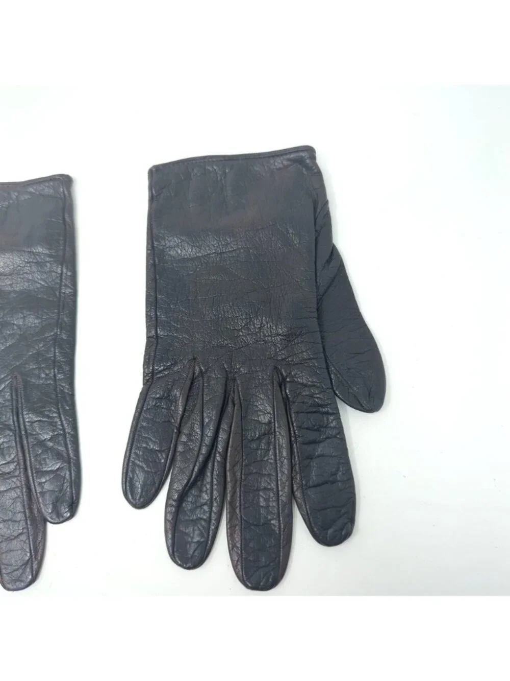 Vintage 60s Lionel Le Grand Brown Gloves 7 Leather Neiman Marcus France